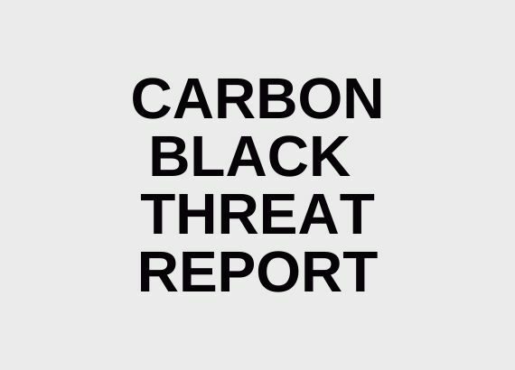 Schriftzug: Carbon Black Threat Report