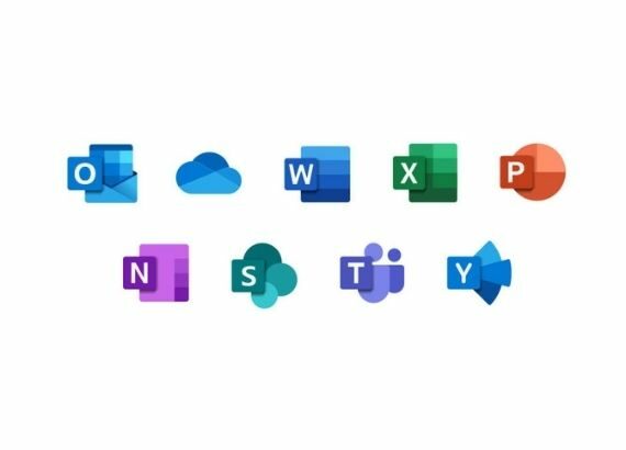 Microsoft Icons für Outlook, Word, Excel, PowerPoint & Co